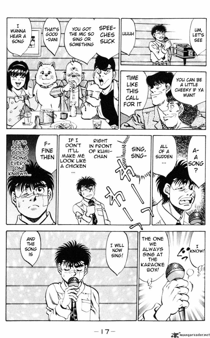 Hajime no Ippo: Fighting Spirit, Chapter 269 image 18